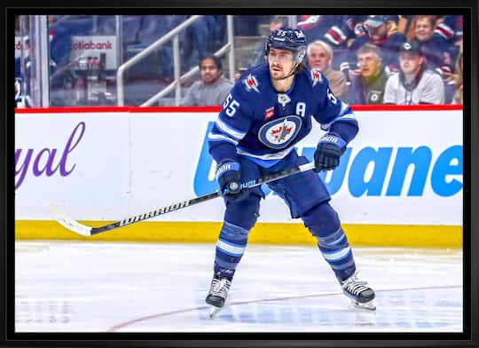 Mark Scheifele 20" x 29" Framed Canvas Winnipeg Jets 31.5" x 22.5"